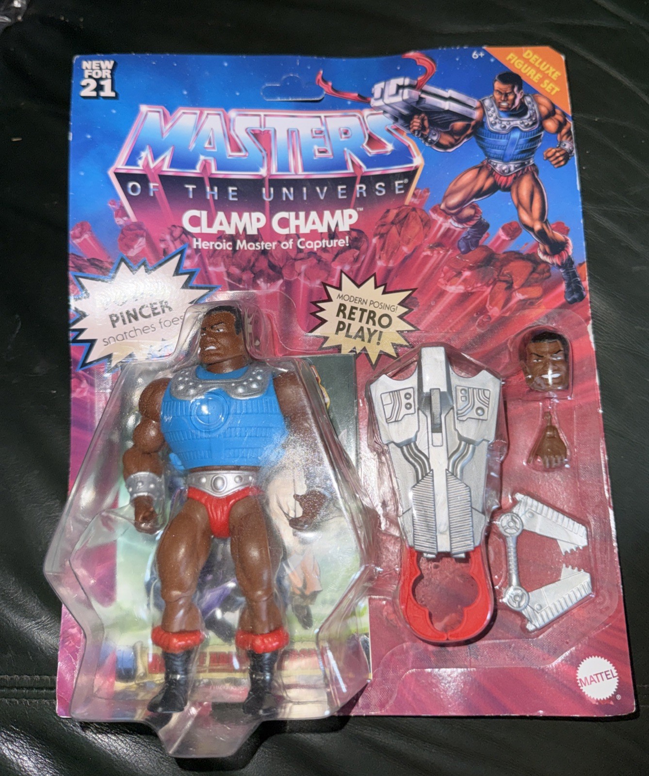 Masters Universe Origins 2020 Modellino Deluxe Clamp Champ