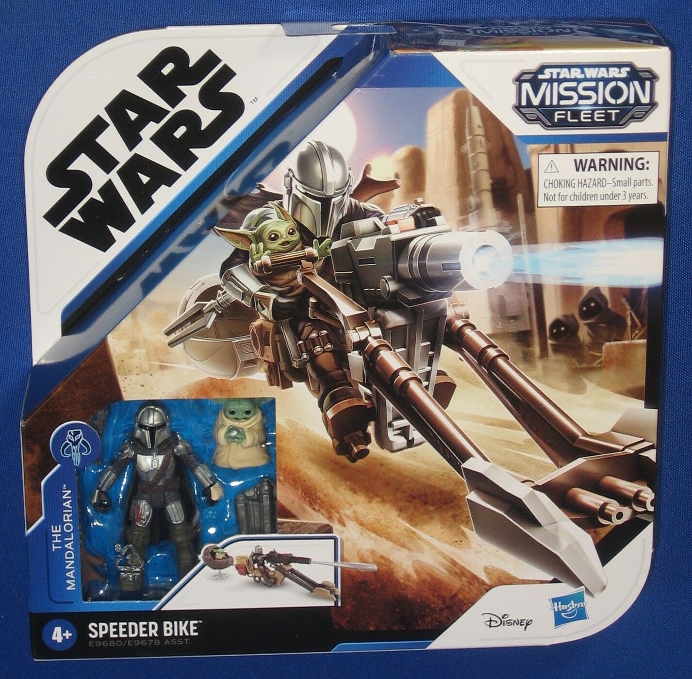 Bicicletta Star Wars Mandalorian Speeder 2020 flotta missione bambino Yoda bambino Hasbro nuova con scatola