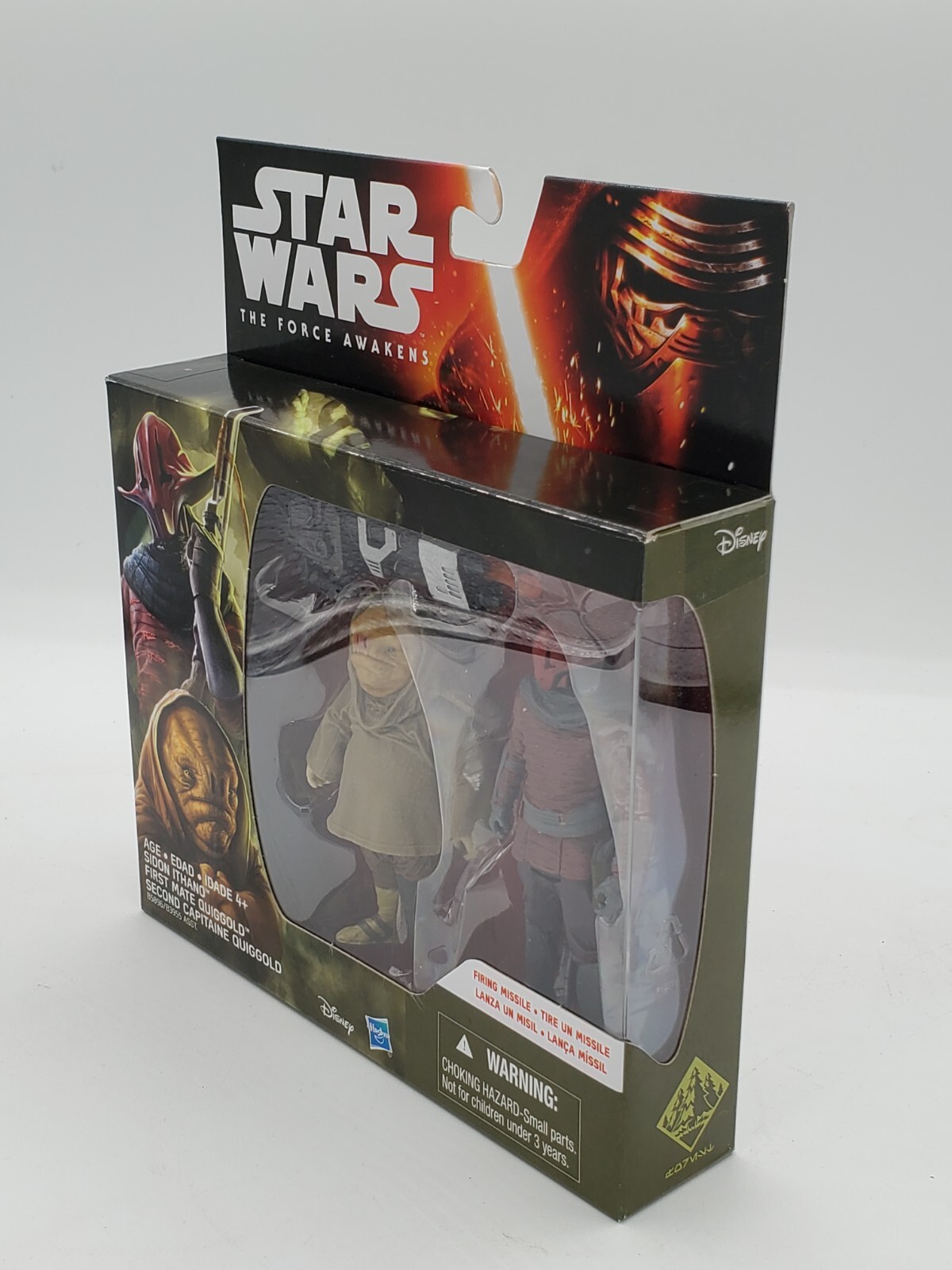 Star Wars Modellino Sidon Ithano & First Mate Quiggold confezione da 2 2016 3,75 pollici