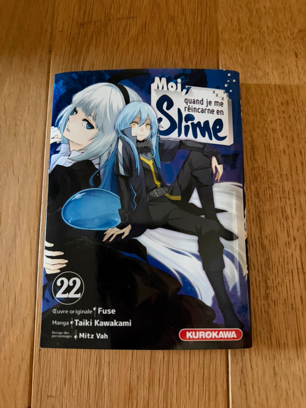 Manga - moi quand je me réincarne en slime tome 22