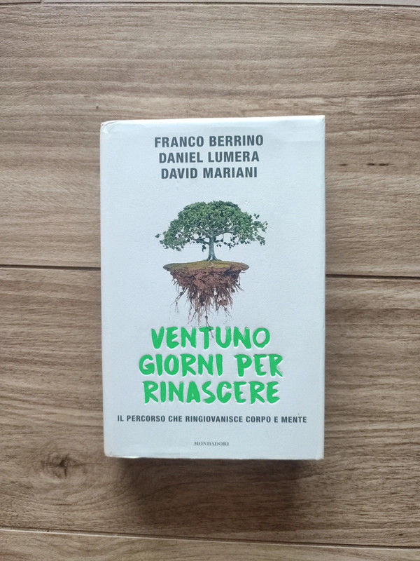 Libro : ventuno giorni per rinascere- copertina rigida