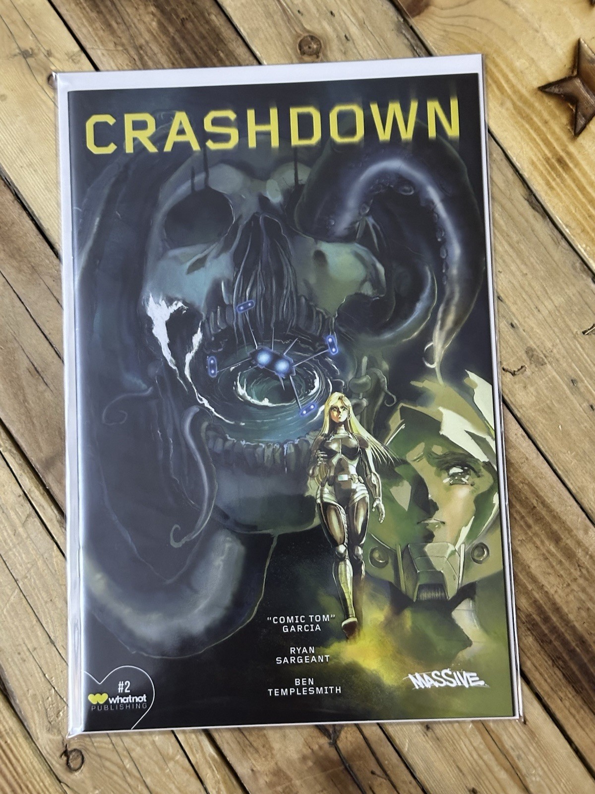 Crashdown #2 Phillip Knott Cover D Whatnot Massive Publishing - 2024