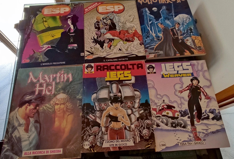 Lotto 6 albi a fumetti
