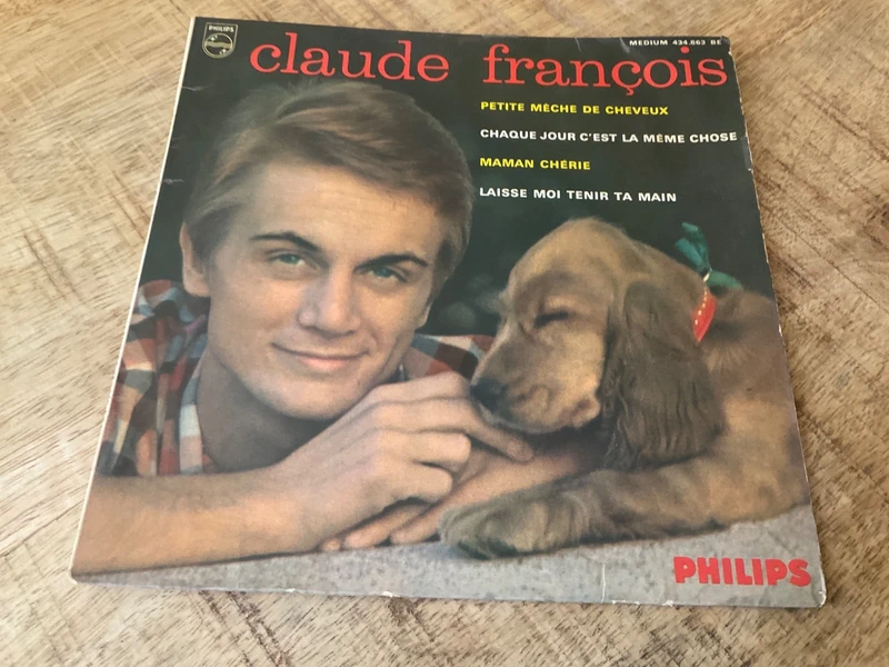45 tours Claude François - Petite mèche de cheveux