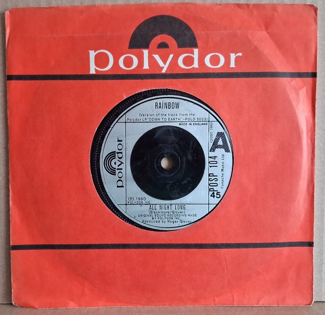 (11) Rainbow – All Night Long 7"