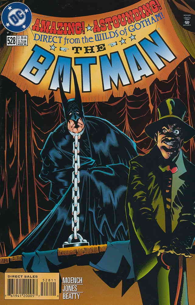 Batman #528 VF/NM; DC | Doug Moench Kelley Jones Bound Captive - w/Bag+Board