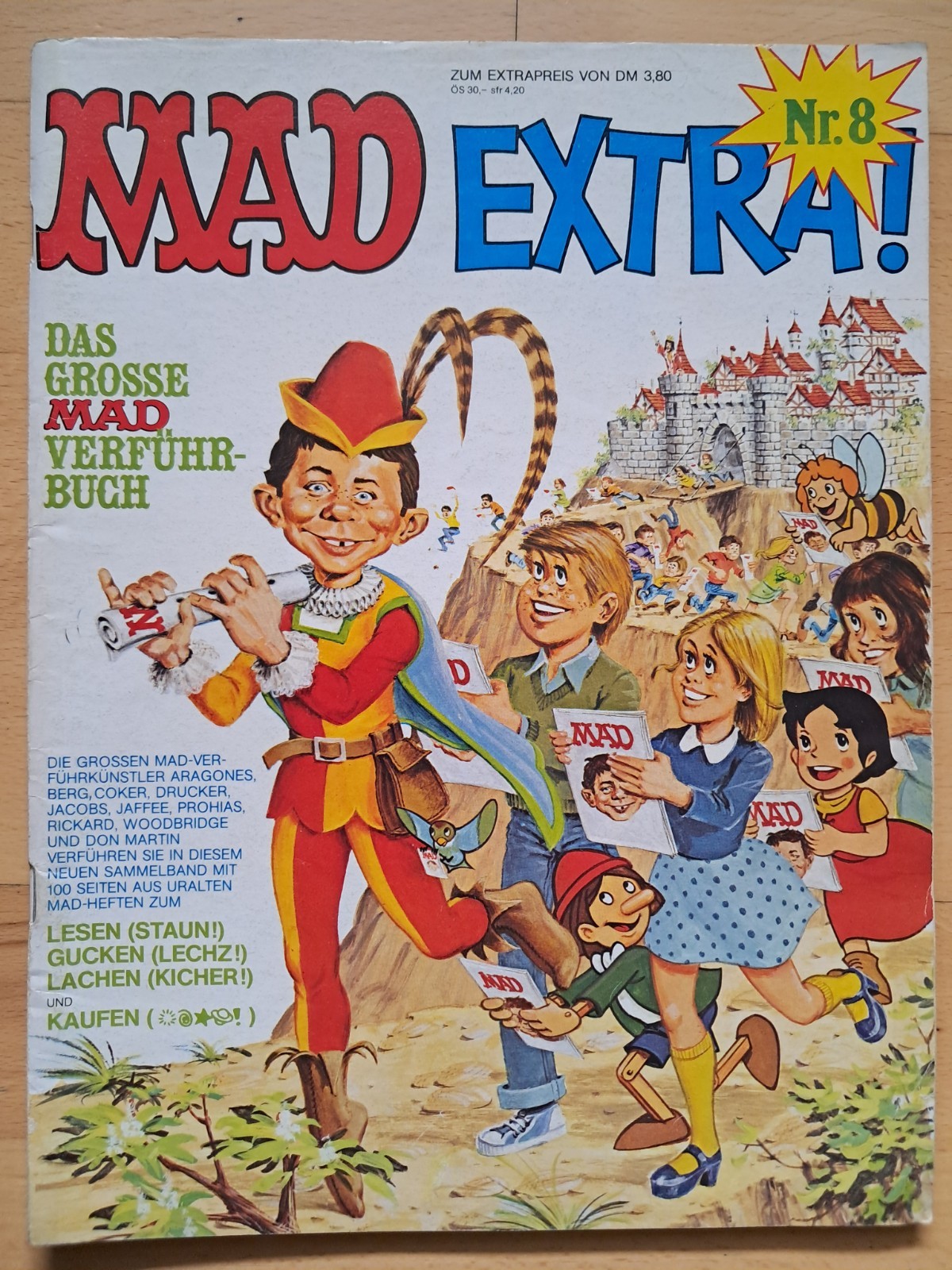 MAD Extra n.8 - BSV COMICHEFT Satira Z1-2 PRIMA EDIZIONE ORIGINALE