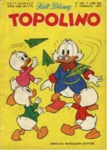 fumetto TOPOLINO WALT DISNEY numero 1001