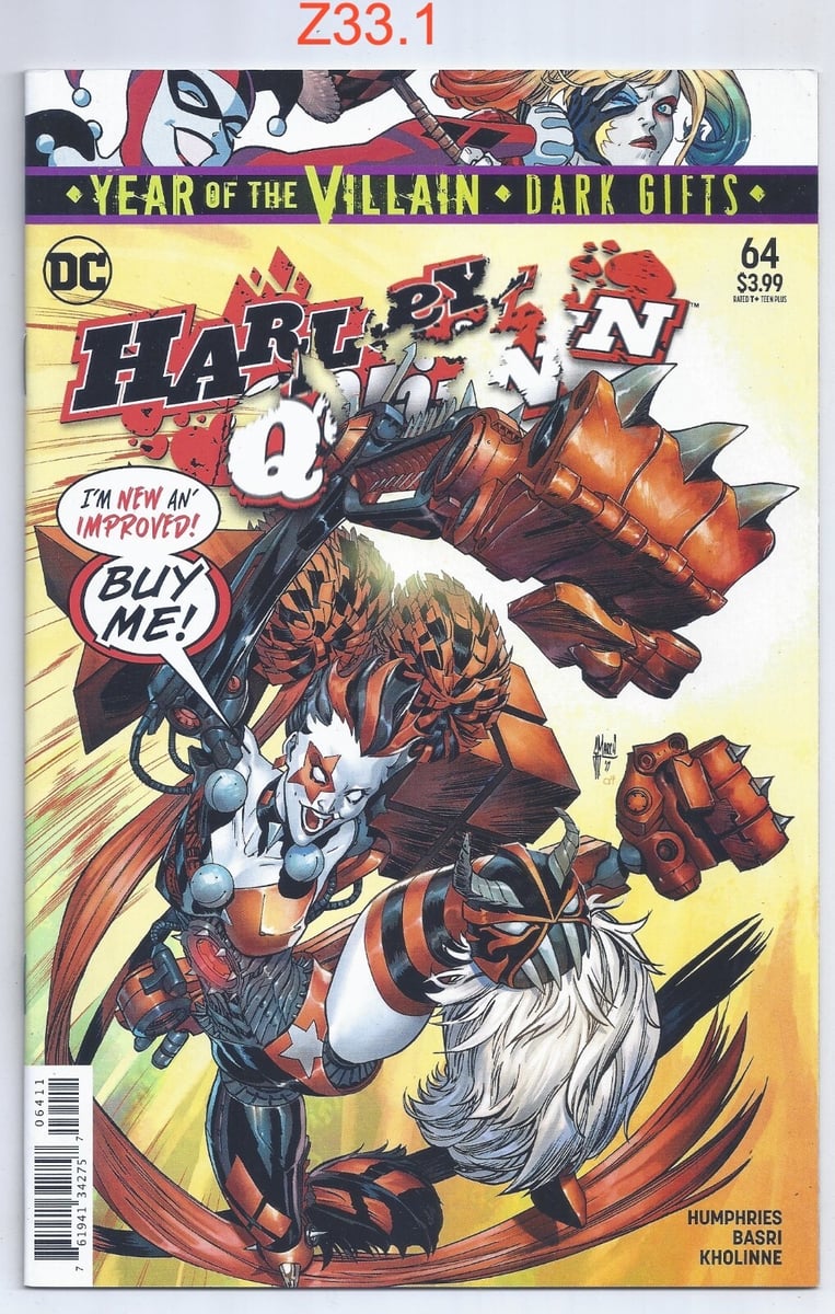 Harley Quinn #64 2018 DC Universe Rebirth Suicide Squad VF z331