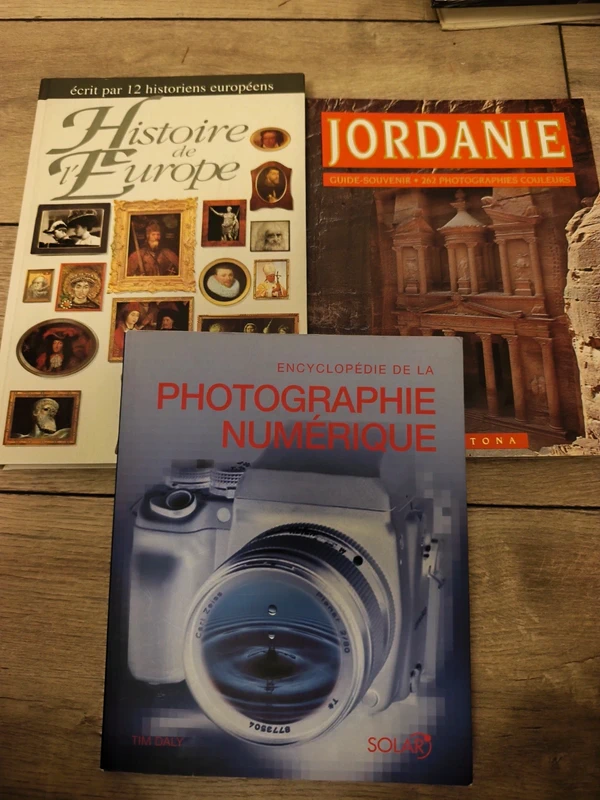 Lot 3 livres très intéressant