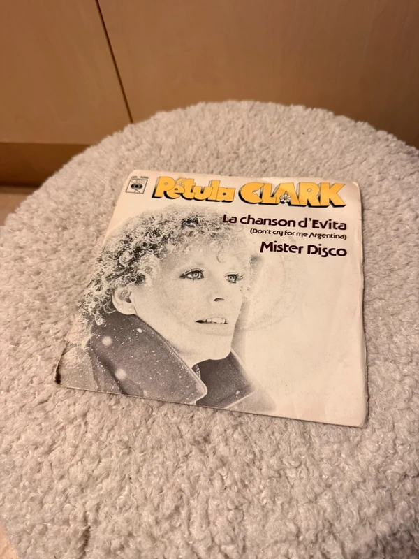 vinyle Petula Clark La chanson d’Evita - Mister disco 45 tours