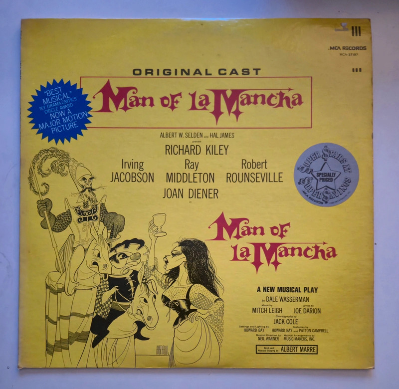 Vinyle Soundtrack "Man of la mancha" press USA