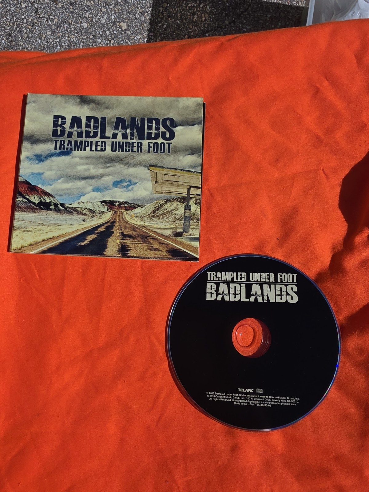 CD   Country  Badlands  Trampled Under Foot   2013   Digipak