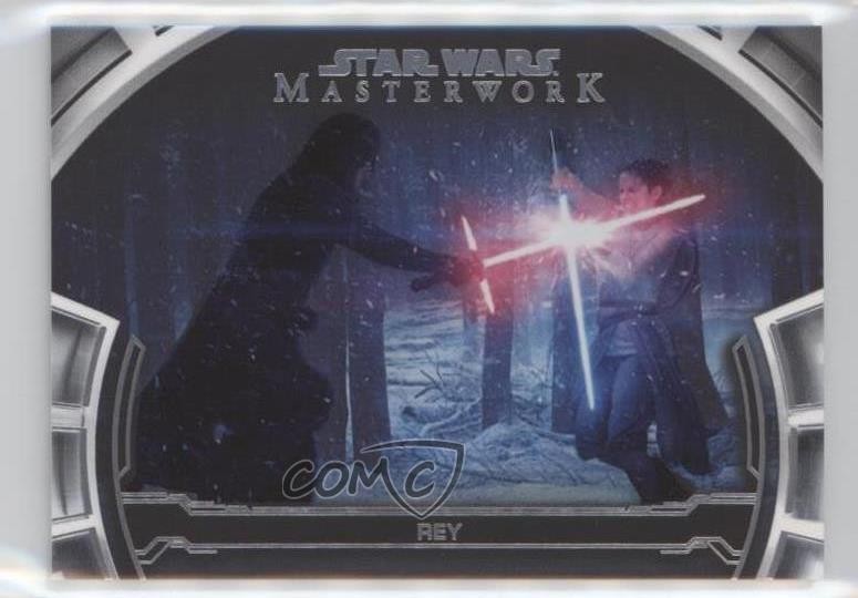 Topps Star Wars 2019 capolavoro che definisce i momenti Rey #DM-19 10k8