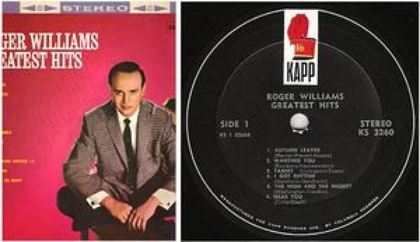 Roger Williams , Greatest Hits, (LP, Comp), VG+, 4232599347