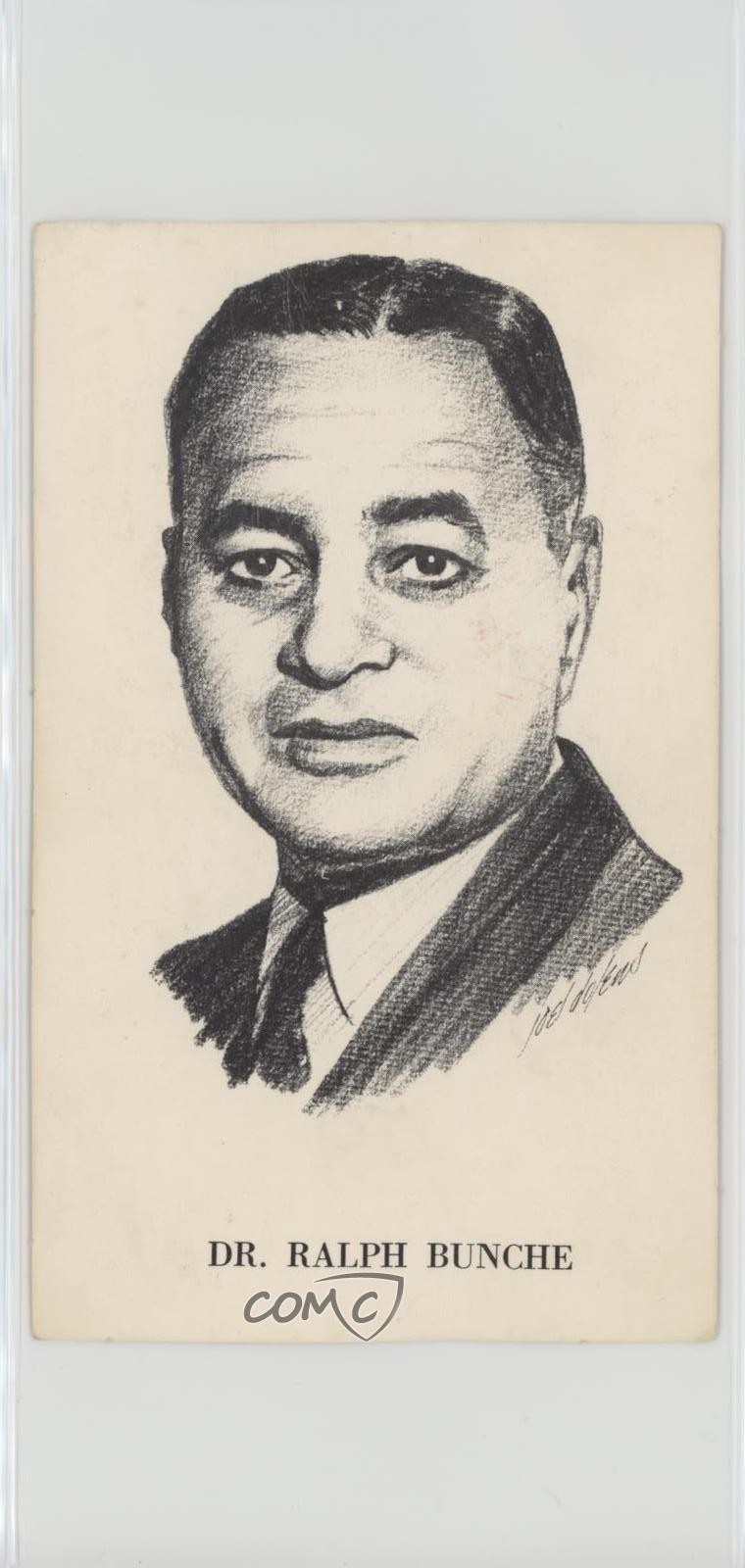 1970 Ed-U-Cards Famosi Neri nella storia americana Ralph Bunche 0w6