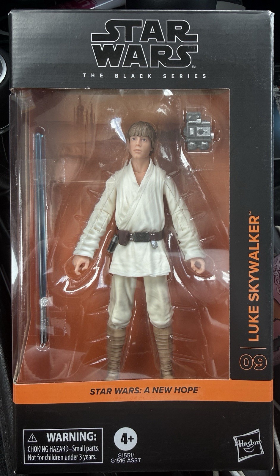 LUKE SKYWALKER 09 Hasbro Star Wars: A New Hope The Black Series 6" Action Figure