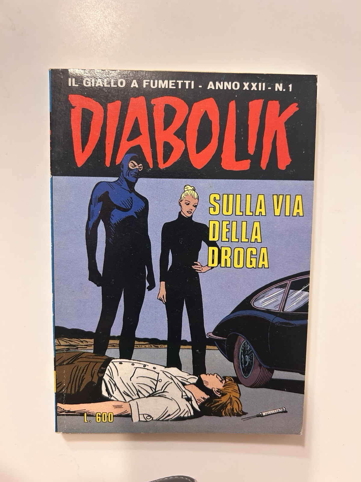 Diabolik N 1 Anno XXII Del 1983 Buono Ottimo Non Di Resa