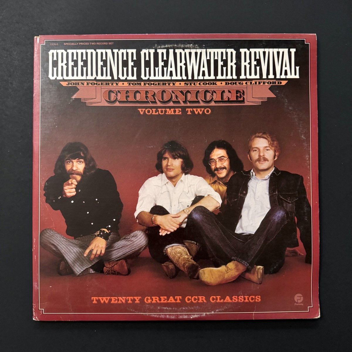 CREEDENCE CLEARWATER REVIVAL - Chronicle Volume Two - 2 X LP Vinyl Record Album