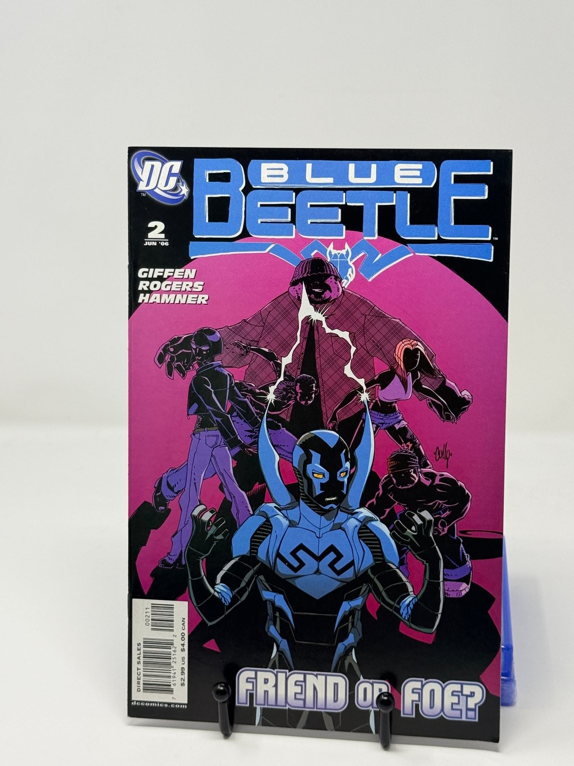 BLUE BEETLE #2 Giffen Rogers Hamner DC Comics 2006 fumetto supereroe