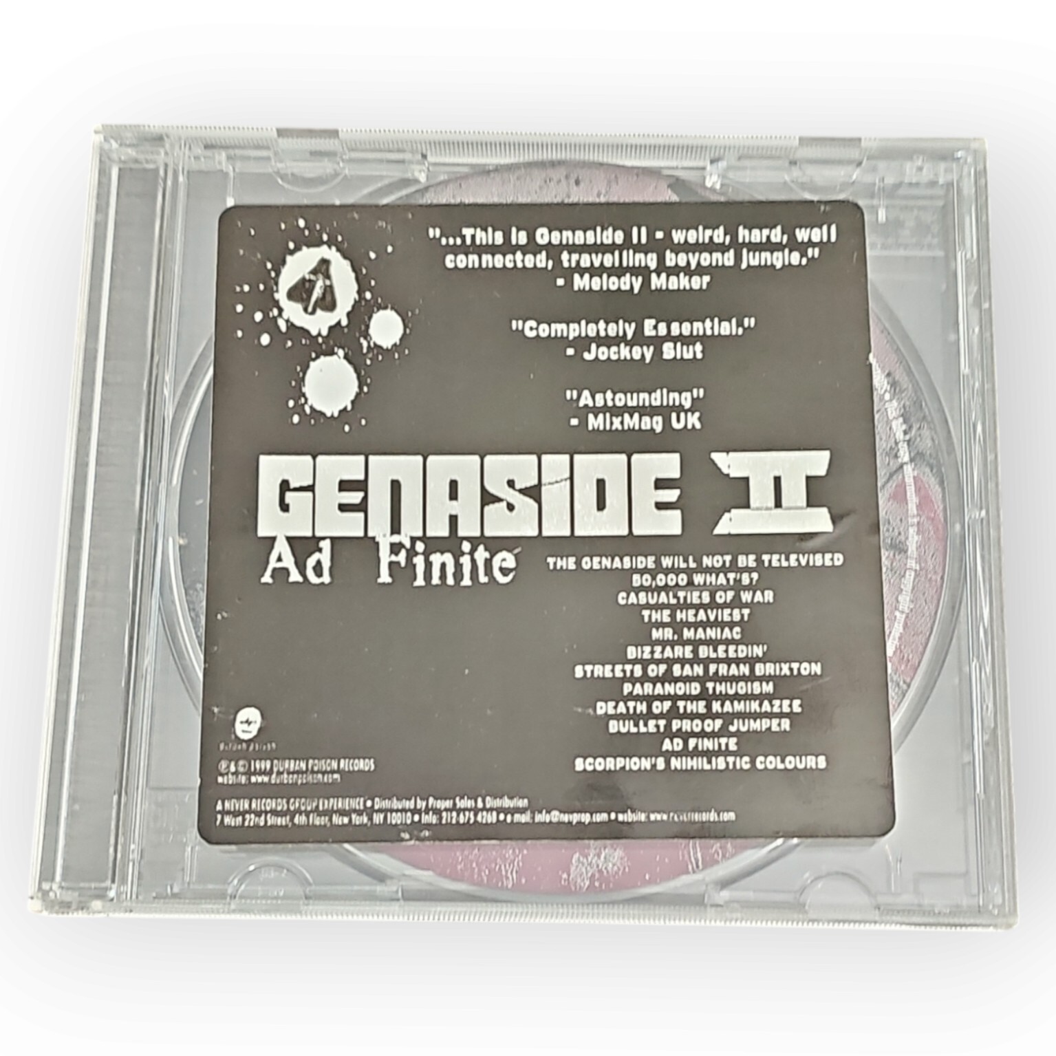 Genaside II – Ad Finité [1999 Promotional CD]