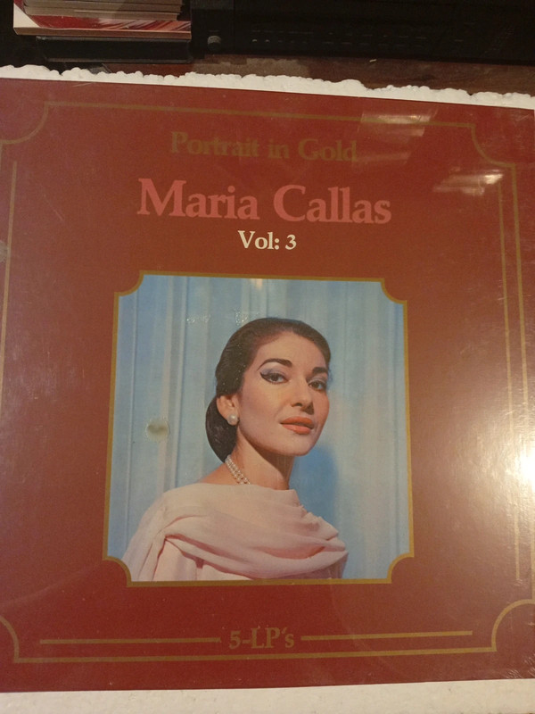 Álbum nuevo y precintado. 5 LP. Maria Callas. Portrait in Gold. Vol: 3