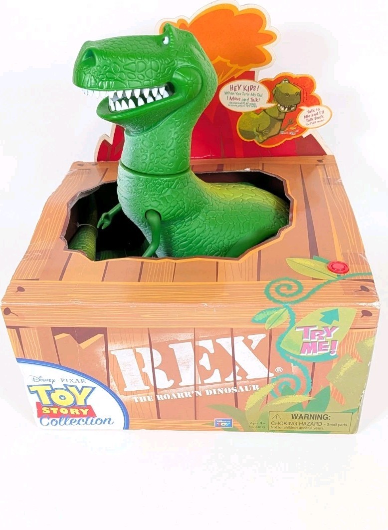 Toy Story Collection Rex The Roarr'n Dinosaur - Sealed 