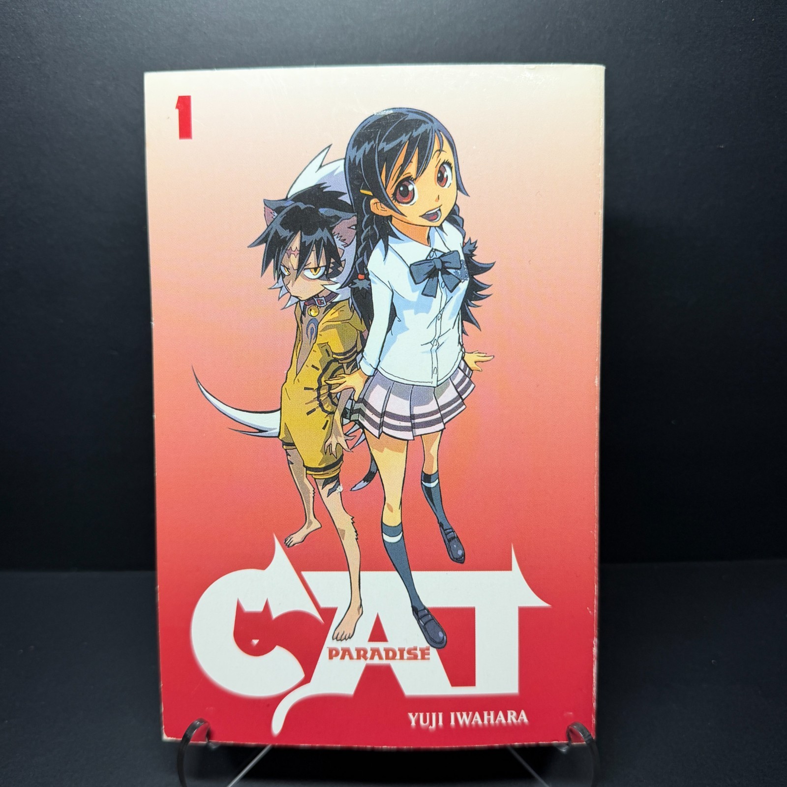 Cat Paradise Volume 1 Yuji Iwahara Manga Inglese Fuori Produzione 1° Stampa