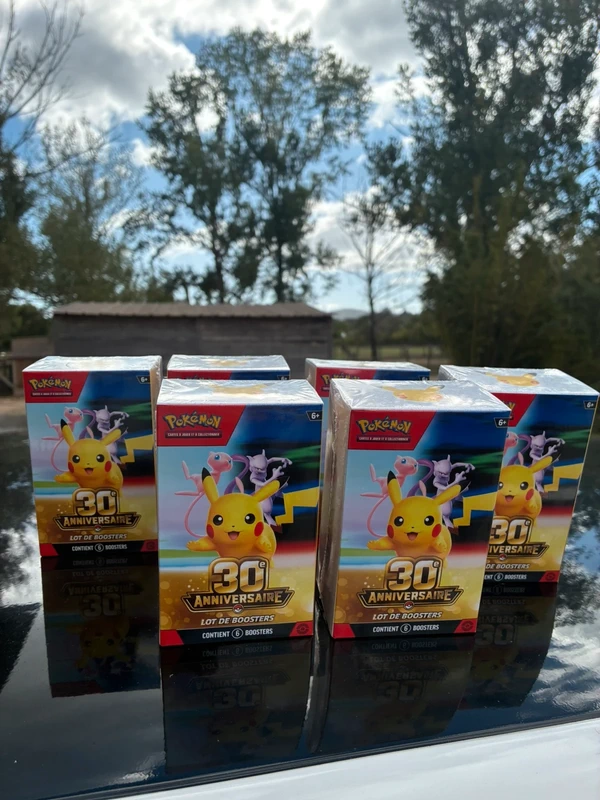 6 bundles pokemon 30 ans