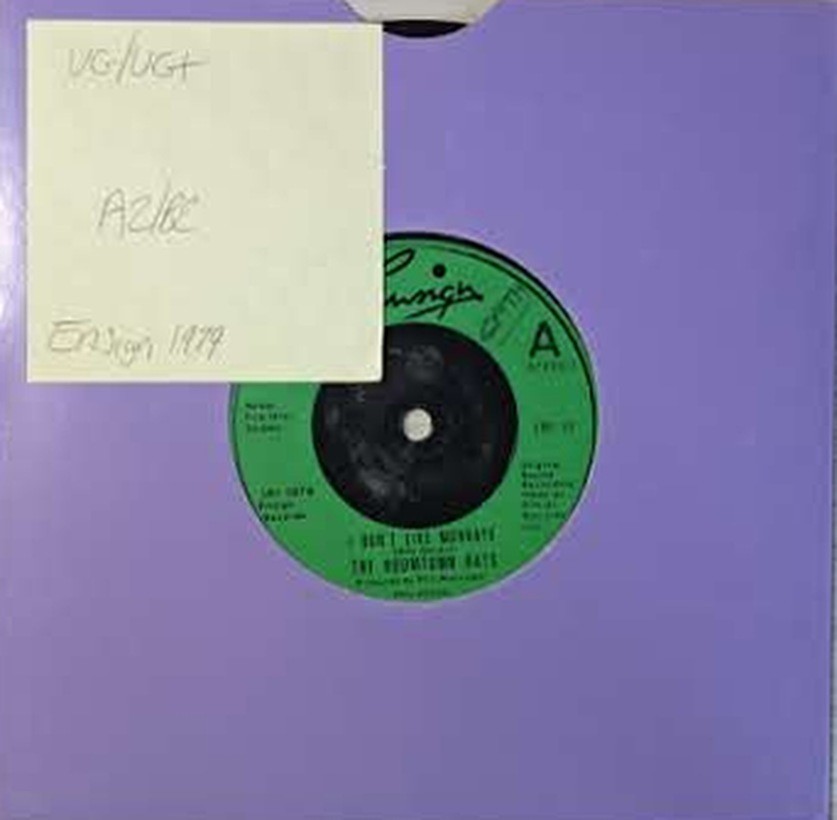The Boomtown Rats I Don't Like Mondays 7" Vinyl Single VG/VG+ ENY 30 1979