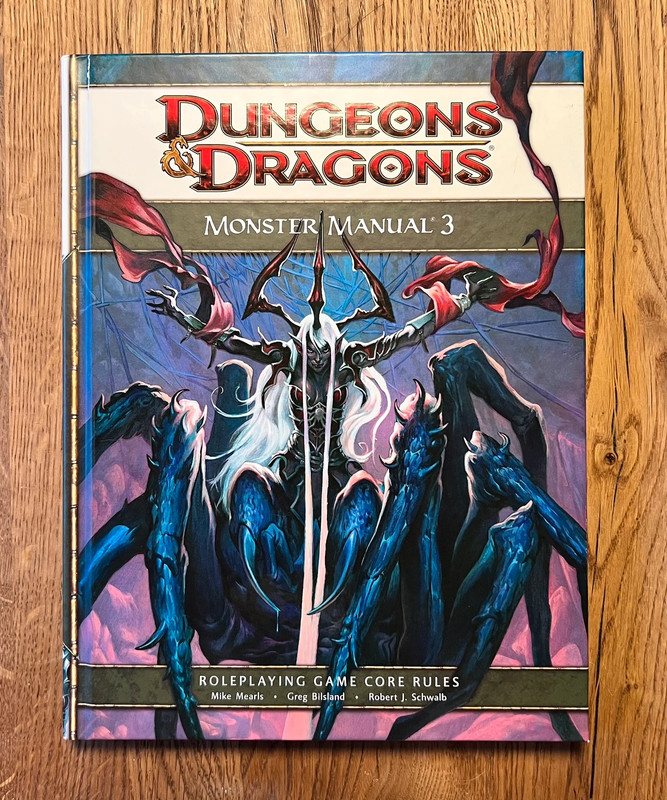 Dungeons & Dragons Monster Manual 3 4th Ed