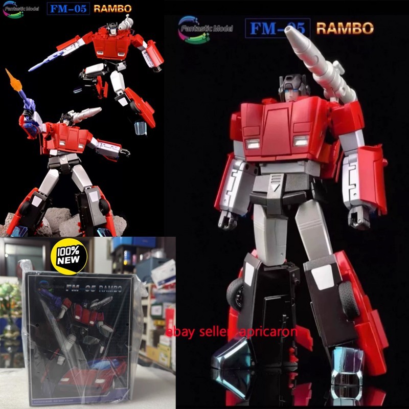 Fanstoys FM-05 RAMBO Fantastic Model Transforms FM-05 New in Stock Ready to ship