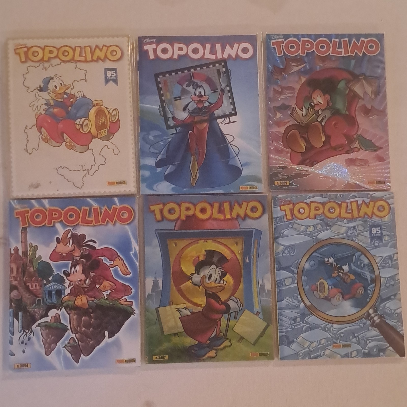 Topolino lotto Variant n. 3625 3694 3407 3336 3679 3337