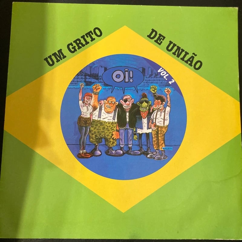Compilation Um Grito De Uniao - Vol 2 - 33t /LP - Brésil, Punk ,Oi