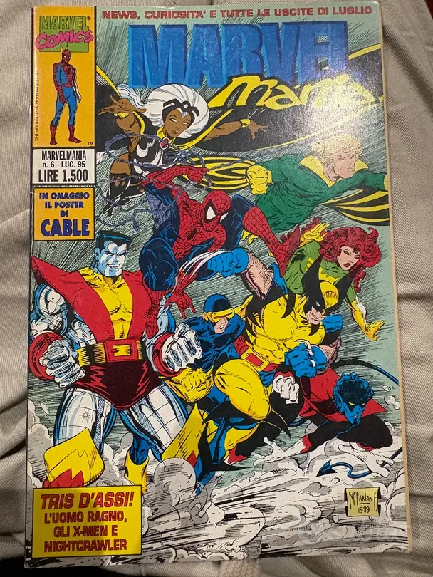 Fumetto Marvel mania 6 NO POSTER