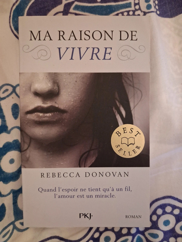 Livre ma raison de vivre de Rebecca donovan