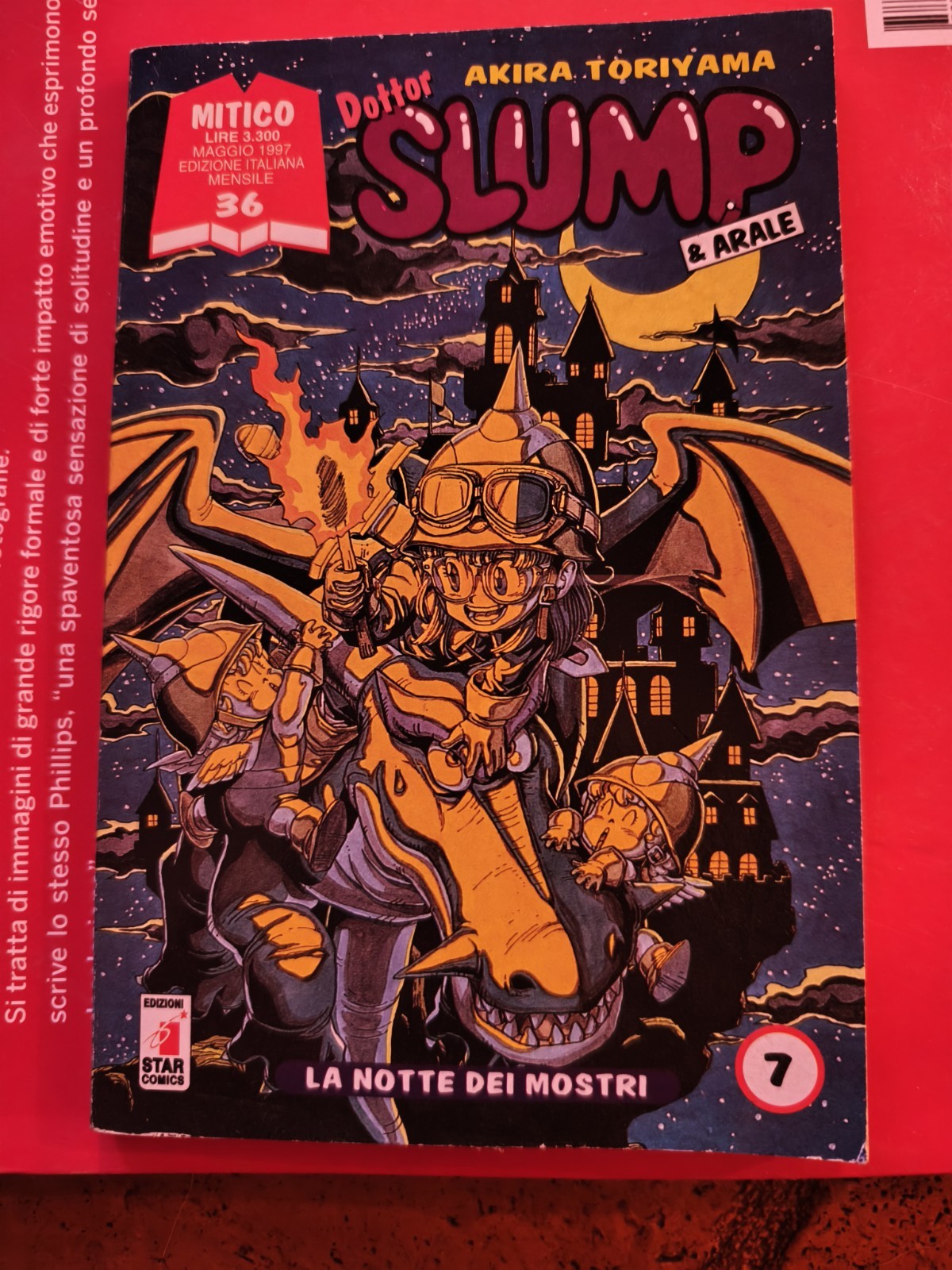 Star Comics Dr. Slump & Arale n.7 La notte dei mostri Toriyama 1997 ITA