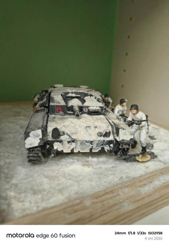 Diorama in Scala 1:35 "la morte bianca"'