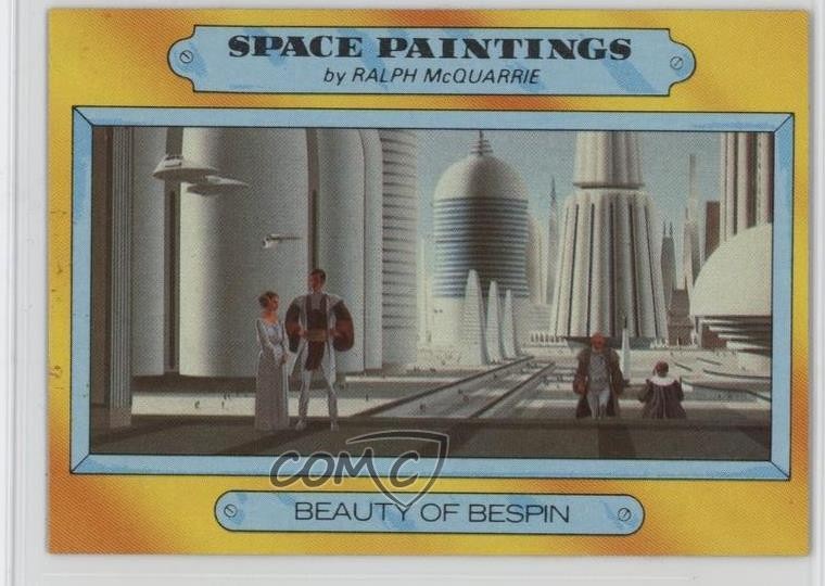 1980 Topps Star Wars: L'impero colpisce ancora La bellezza di Bespin #337 1tg4