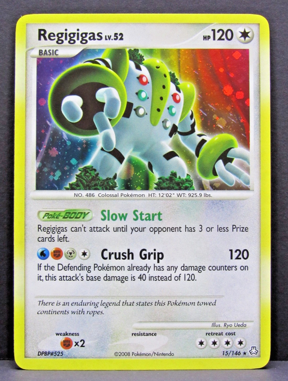 Regigigas #15/146 [Holo] Pokemon Leggende Risvegliate LP