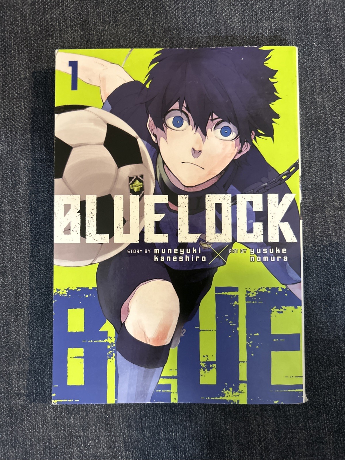 Lotto Manga Blue Lock Vol 1-13 (11 Volumi) Inglese - mancante vol. 7 E 11