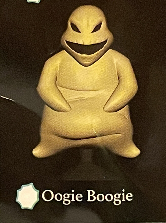 Figura Chibi Snapz L'incubo prima di Natale NUOVA sigillata - Oogie Boogie