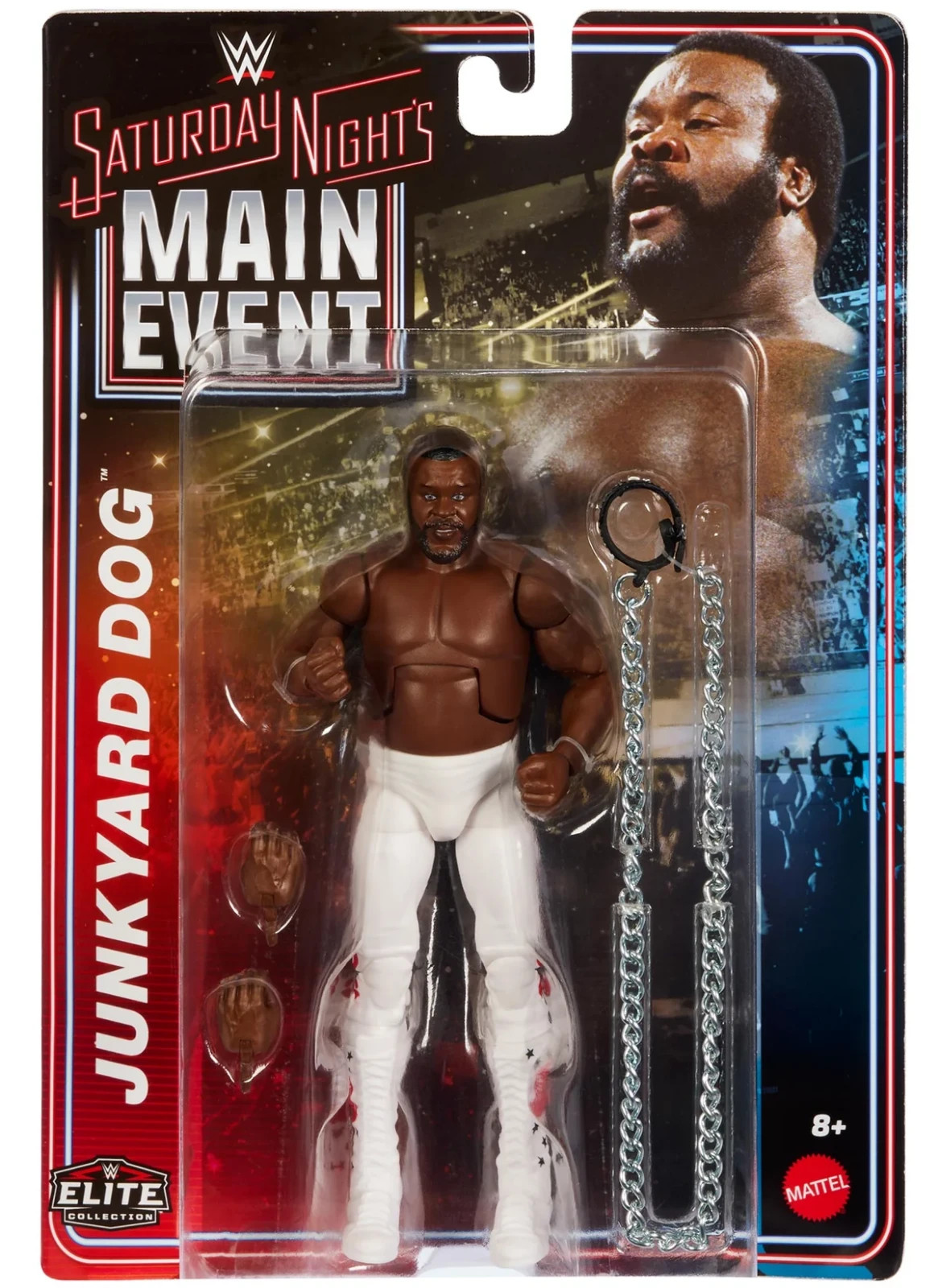 WWE Saturday Nights Main Event JUNK YARD DOG Elite Collection Wrestling Figure