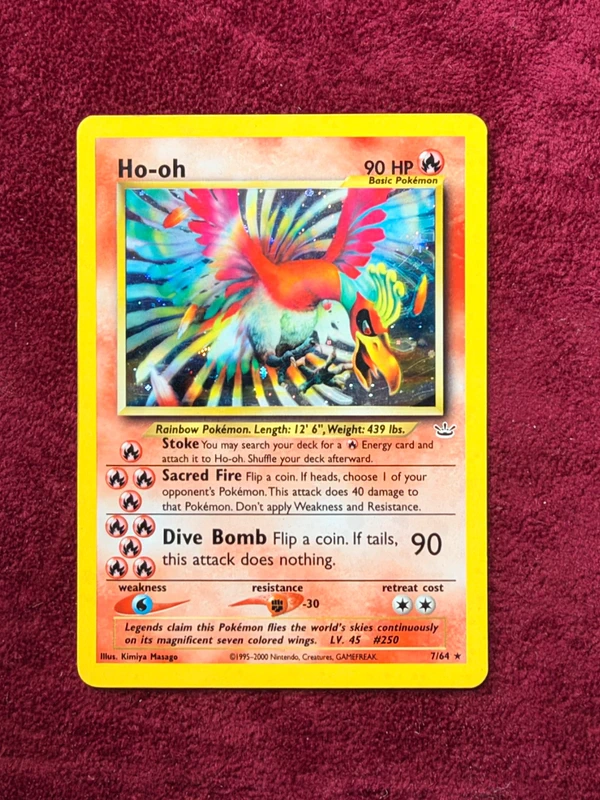 Ho-oh 07/64 Neo Revelation Holo