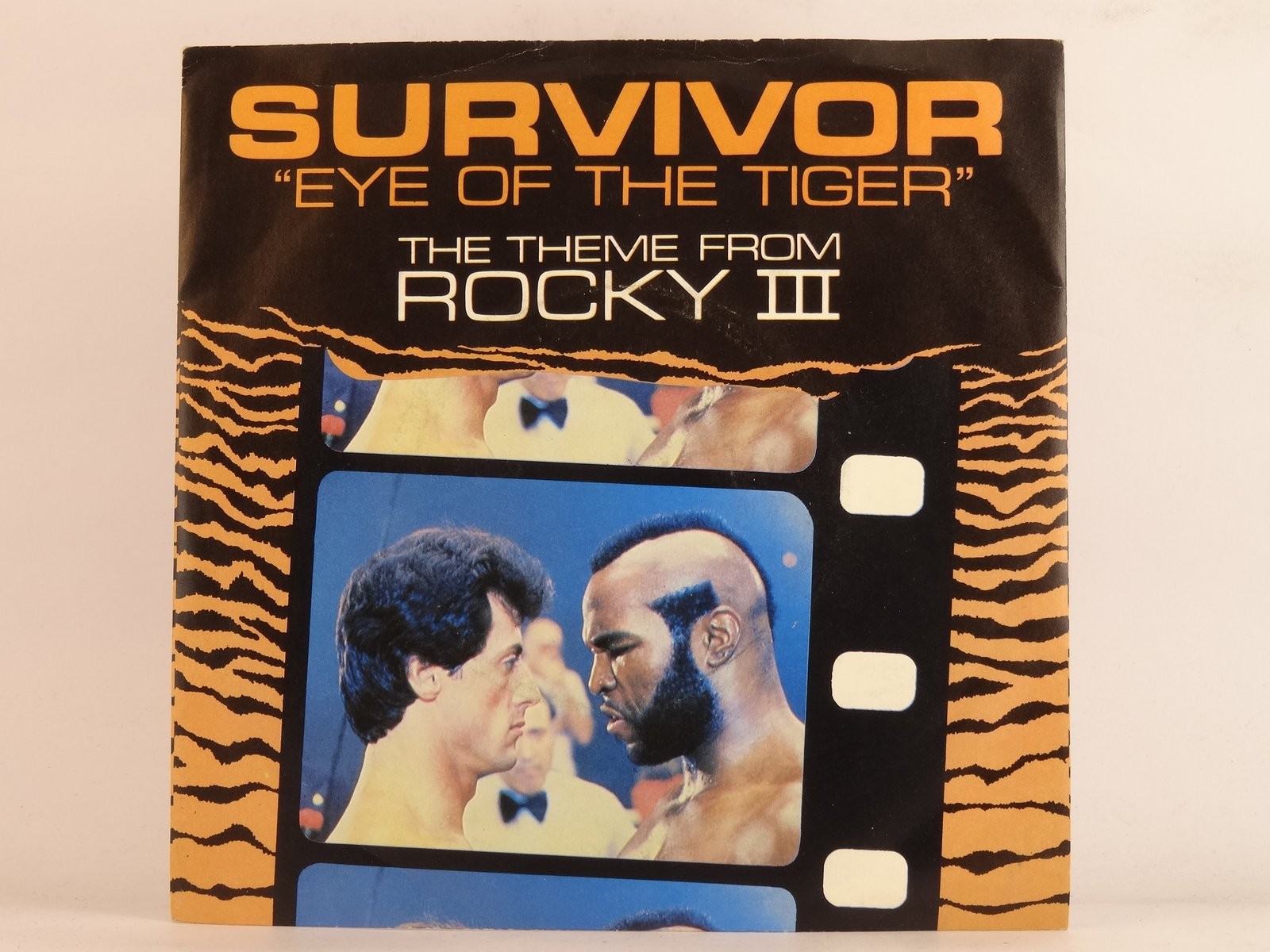 SURVIVOR EYE OF THE TIGER (105) 2 Track 7" Single including Picture Sleeve CBS