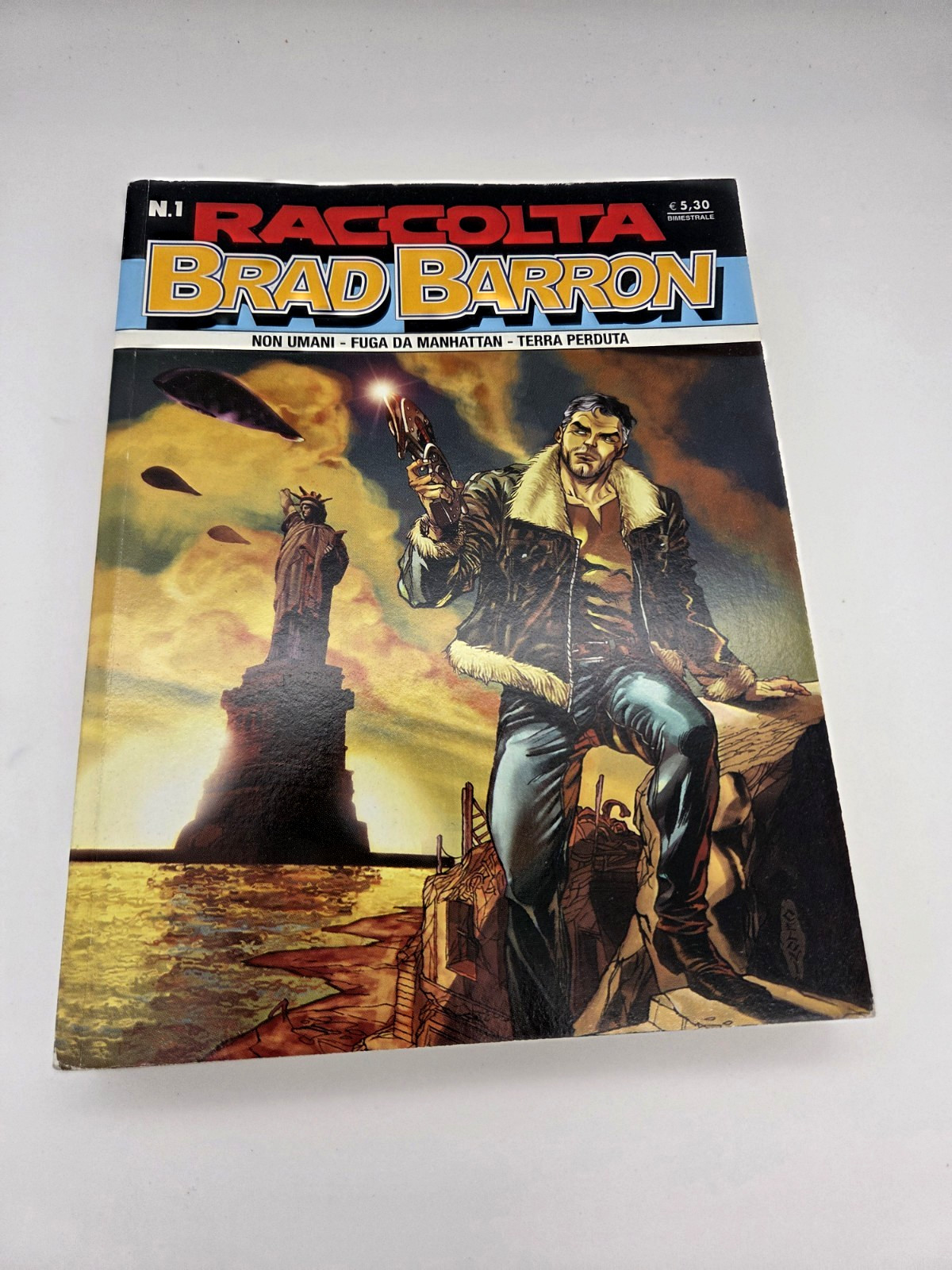 Sergio Bonelli Editore Brad Barron 1 Non Umani 2007 Faraci Brindisi B/N