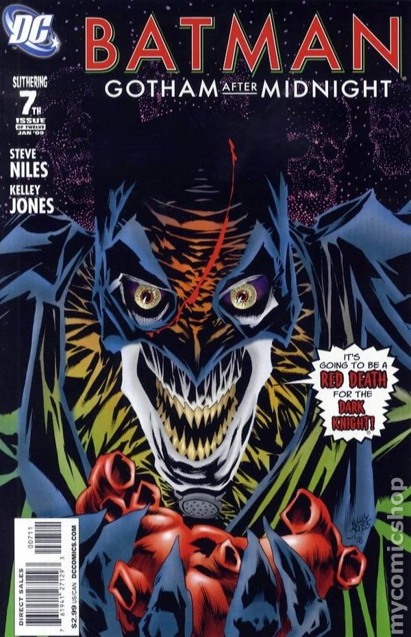 Batman Gotham After Midnight #7 VF 2009 immagine stock