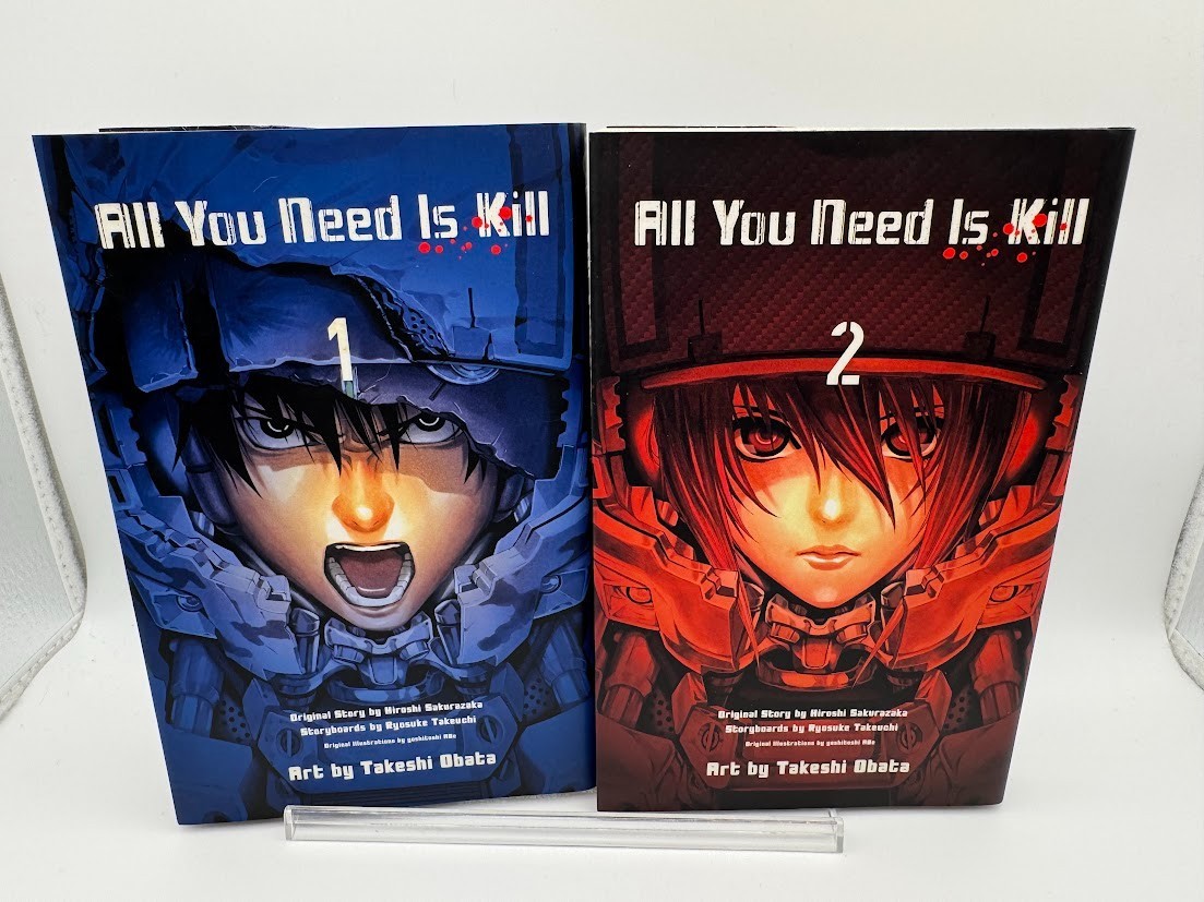 All You Need Is Kill Vol.1-2 set prima stampa manga fumetto giapponese 2014