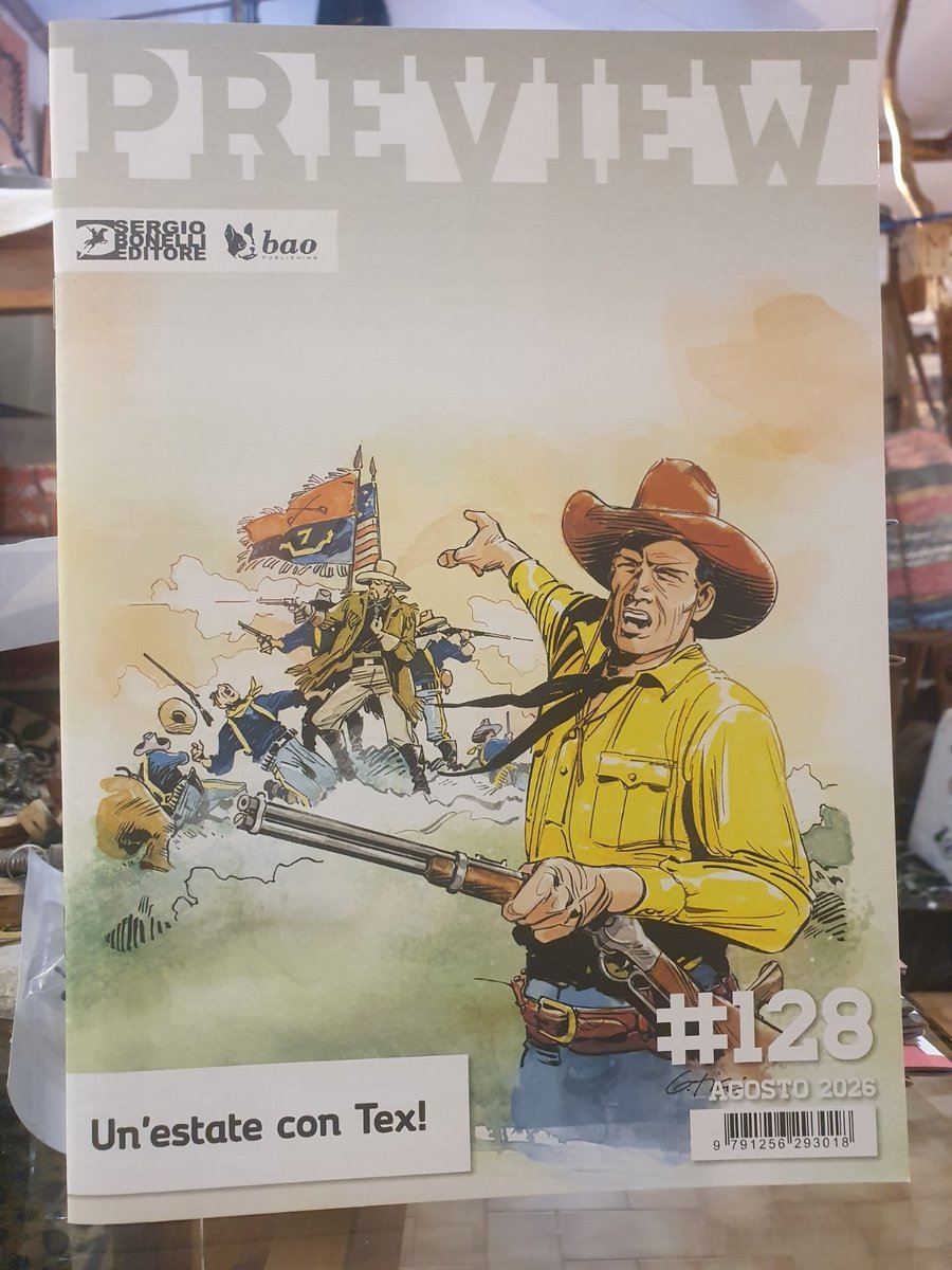 PREVIEW BAO BONELLI NUMERO 128 AGOSTO 2026 - NUOVO