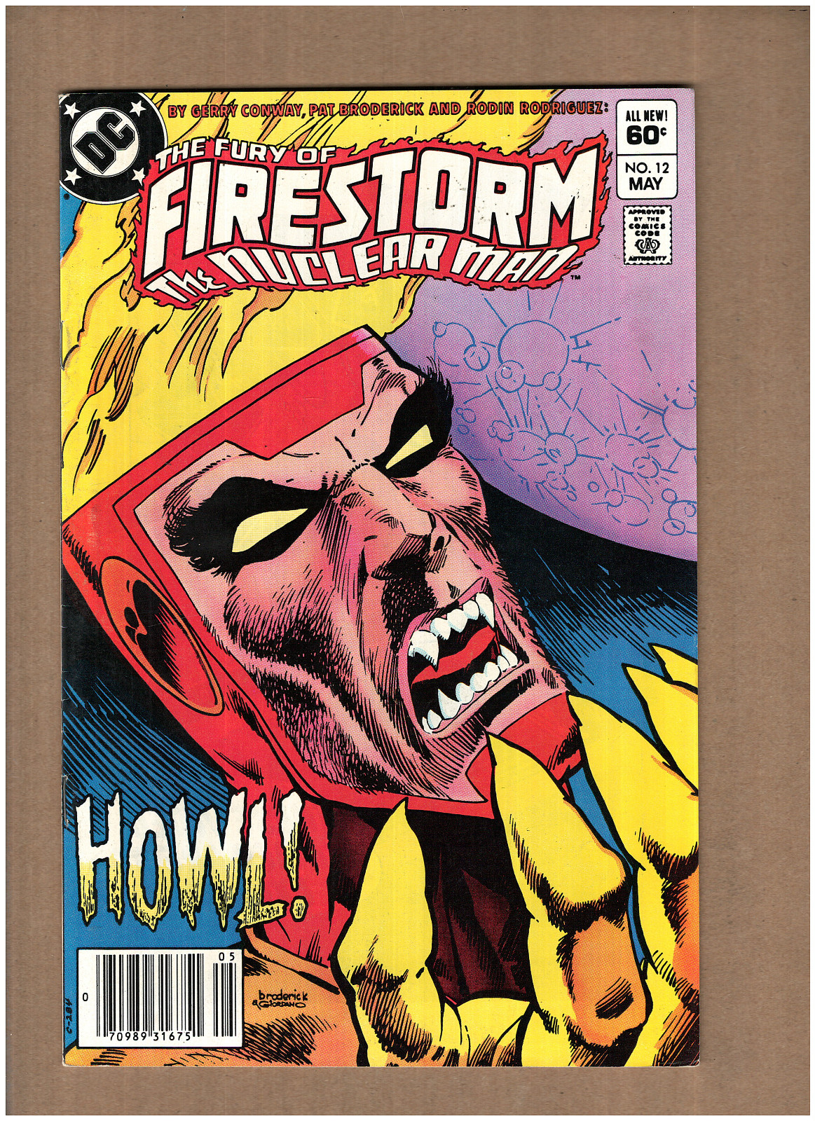 Fury of Firestorm #12 NEWSSTAND DC Comics 1983 Gerry Conway FN/VF 7.0